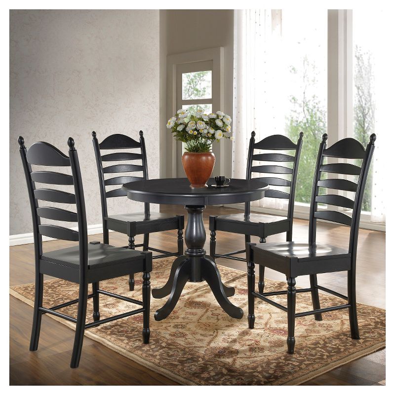 36" Salem Round Pedestal Dining Table - Carolina Chair & Table, 3 of 7