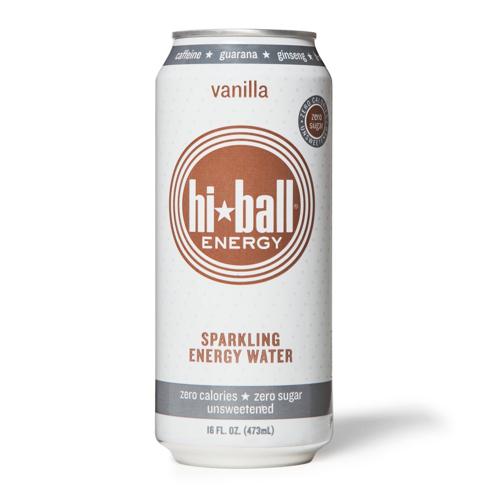 UPC 897351000526 product image for Hi-Ball Energy Vanilla Sparkling Water - 16oz | upcitemdb.com