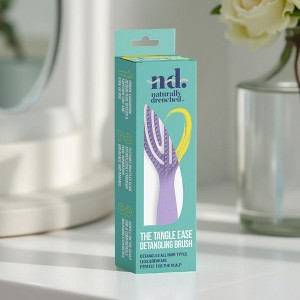 Naturally Drenched Tangle Ease Detangling Hair Brush - 1 of 4