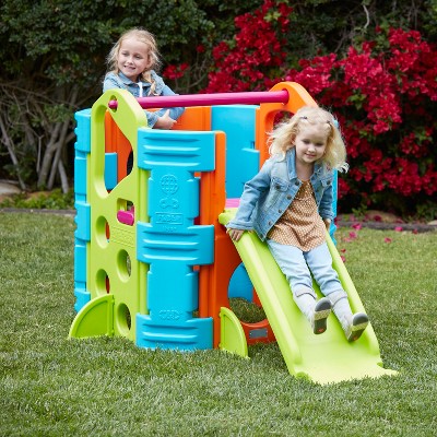 Vibrant Multicolor Plastic Indoor Outdoor Activity Playset
