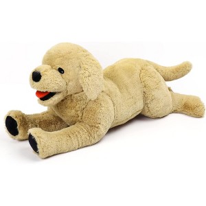 LotFancy Large Dog Stuffed Animals Plush, 21" Golden Retriever Plush Toys for Kids, Pets, Girls - 1 of 4