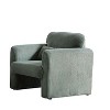 NicBex Couches for Living Room Modern Single Sofa Corduroy Upholstered Lounge Chairs Couch with Support Pillow for Apartment - 4 of 4