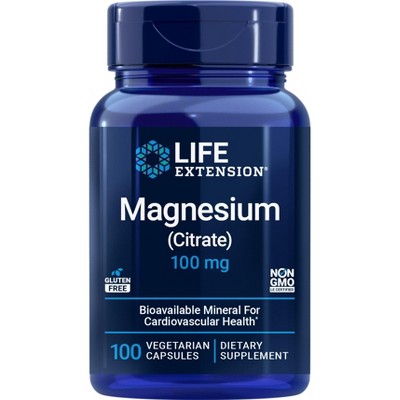 Magnesium (Citrate) by Life Extension  -  100 VegCap