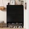 MAYEERTY Sturdy Construction & Modern Design Space-Saving Shoe Cabinet for Entryway & Closet - 2 of 4