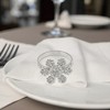 Unique Bargains Napkin Rings Faux Diamond Snowflakes Stainless Steel 1 Pc - 3 of 3