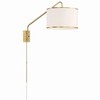Crystorama Lighting Mallory 1 - Light Sconce in  Soft Brass - 3 of 4