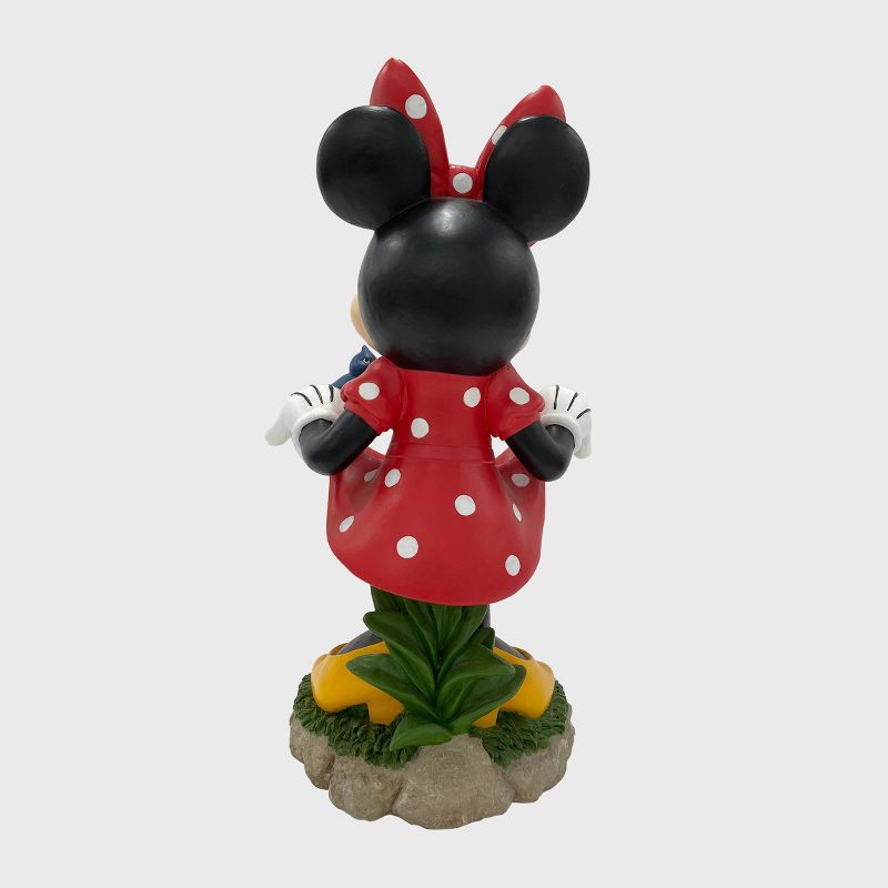 Disney 22&#34; Minnie Mouse Birdbath Resin/Stone Statue, 4 of 6