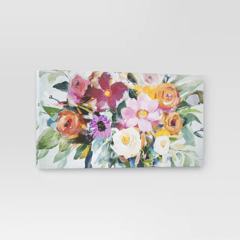 47&#34; x 24&#34; Floral Bunch Unframed Wall Canvas - Threshold&#8482;, 4 of 6