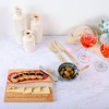 Pavilion Gift Company - Friends - 9" Wood & Resin Cheese/Bread Board Set - Cutting Boards - 4 of 4