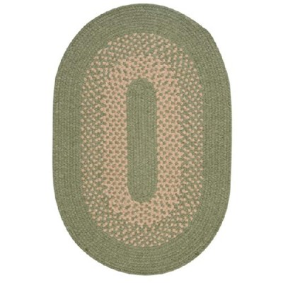 Colonial Mills Jackson - Palm 3 Ft x5 Ft Oval Rug Indoor 75% Polypropylene/25% Wool
