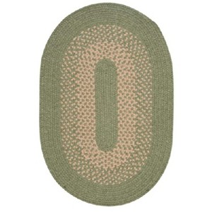 Colonial Mills Jackson - Palm 2 Ft x10 Ft Runner (Oval) Rug Indoor 75% Polypropylene/25% Wool - 1 of 3