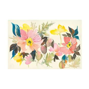 12x19 Kristy Rice 'Pastel Garden I' Canvas Art