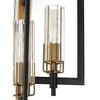 Maxim Lighting Flambeau 6 - Light Chandelier in  Black/Antique Brass - 3 of 4