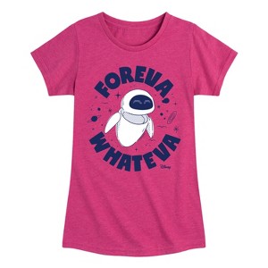 Girls' - Disney - Foreva Whateva Eve Fitted Short Sleeve Graphic T-Shirt - 1 of 4