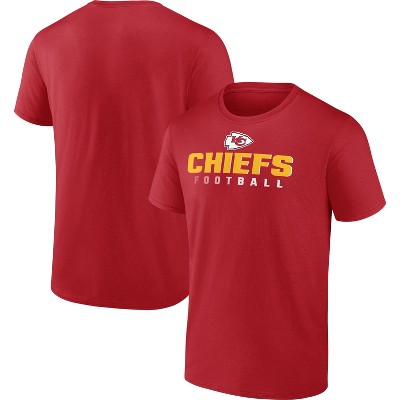 Nfl Kansas City Chiefs Men's Big & Tall Long Sleeve Cotton Core T-shirt -  5xl : Target