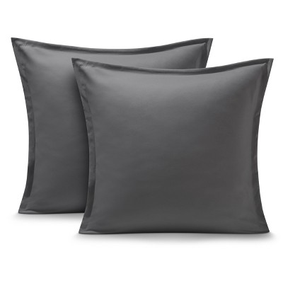 2 Pack Microfiber Pillow Sham Covers Set by Bare Home, Pillows Not Included
