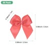 Unique Bargains Polyester Craft Satin Decorative Ribbon Bow 1x1 Inch 50 Pcs - 3 of 4