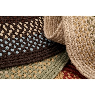 Colonial Mills Georgetown - Fudge Brown 3 Ft round Round Rug Indoor/Outdoor 100% Polypropylene
