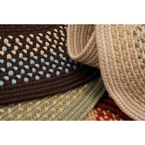 Colonial Mills Georgetown - Fudge Brown 3 Ft round Round Rug Indoor/Outdoor 100% Polypropylene - 1 of 4