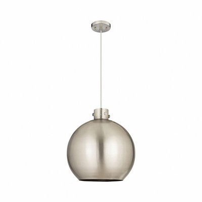 Newton Sphere - 1 Light Pendant In Industrial Style-18.25 Inches Tall and 18 Inches Wide