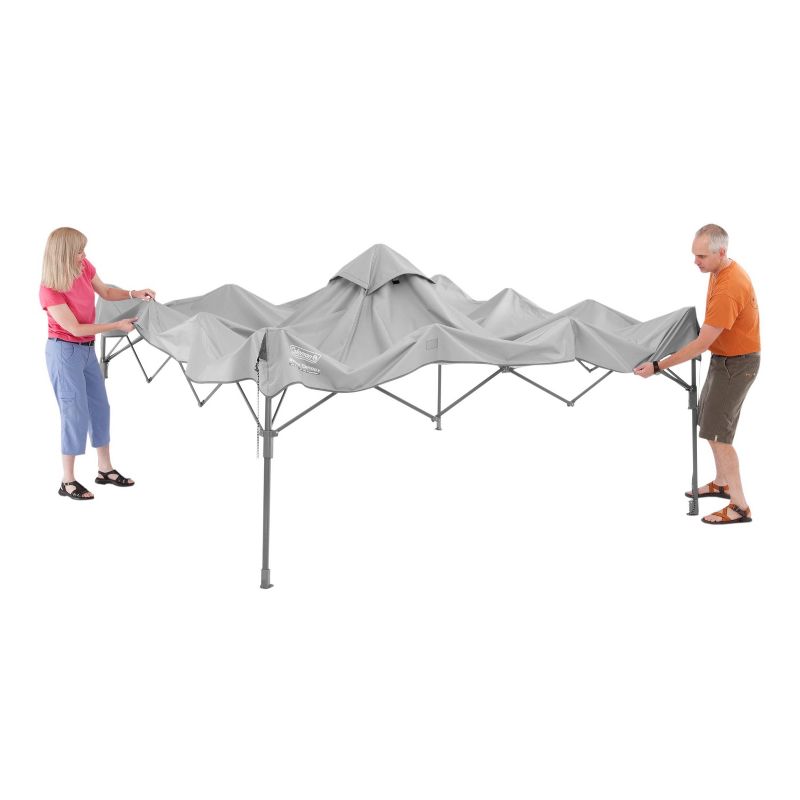 Coleman Instant Canopy with Sunwall 10&#39;x10&#39; - Gray, 5 of 14
