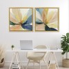 Stupell Industries Abstract Sunshine Florals 2pc Floating Frame Art Set - 2 of 4