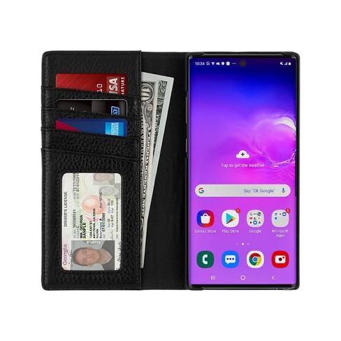  Case for Samsung Note 10 Plus Phone, Leather Wallet