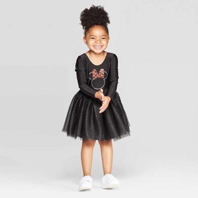 girls black dress target