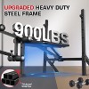 KRISRATE 900LBS Weight Bench Set with Squat Rack, Adjustable Bench Press Set with Leg Extension and Leg Curl, Flat Incline Decline Workout Bench - 4 of 4