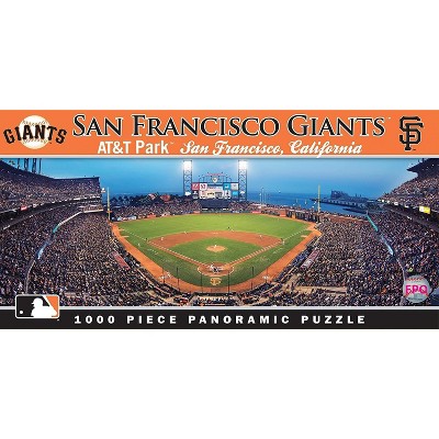 MasterPieces Inc San Francisco Giants Stadium MLB 1000 Piece Panoramic Jigsaw Puzzle