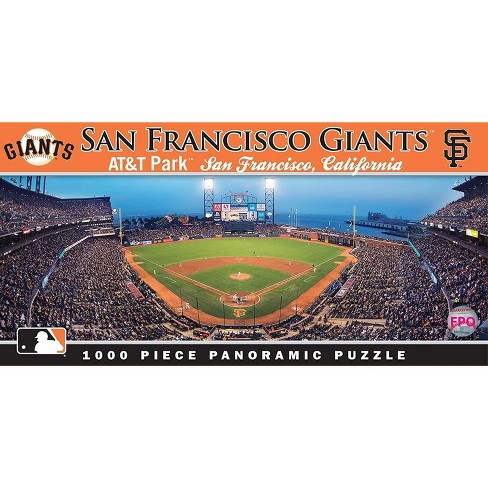 Masterpieces Inc San Francisco Giants Stadium Mlb 1000 Piece Panoramic Jigsaw Puzzle Target