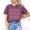 Simply Sage Market Women's Love Smiley Grid Short Sleeve Graphic Tee - 2 of 4