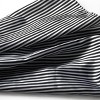 Slickblue Fashionable Black & White Stripe Silk Scarf, Lightweight & Soft, Stylish Women’s Accessory, 59x39" - 2 of 4