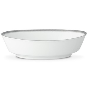 Noritake Charlotta Platinum Oval Vegetable Bowl - 1 of 4