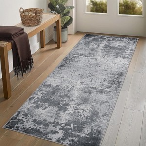 Area Rugs, Washable Rugs for Living Room Soft Rugs for Bedroom, Neutral Modern Low Pile Carpet for Apartment Bathroom Dining Room Hardwood Floor - 1 of 4