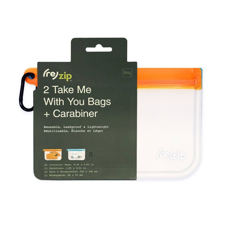 (re)zip Take Me With You Bags and Carabiner - 2ct, 4 of 8