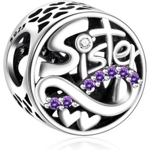 Sterling Silver Dragonfly Charm with Safety Chain - Love Buckle Travel Bead for Bracelets & Necklaces - 1 of 4