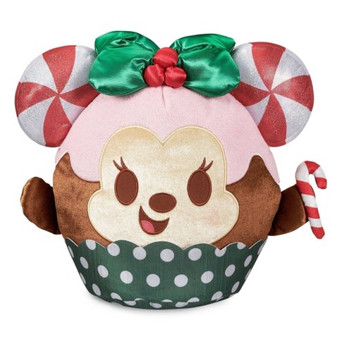 Disney Munchlings Candy Cane Cupcake Minnie Mouse Scented Medium Plush - Disney store - image 1 of 3