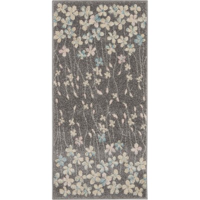 Nourison Tranquil Bohemian Botanical Bloom Area Rug