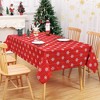 Rectangle Snowflake Christmas Tablecloth - 4 of 4