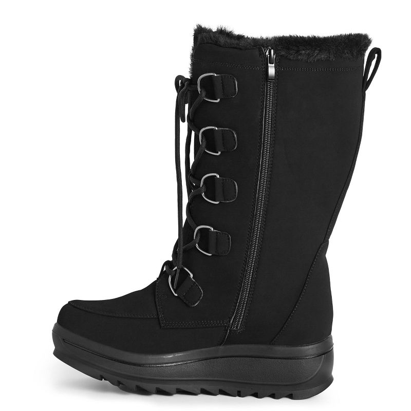 Women's WIDE FIT Shea Cold Weather Boot - black | CLOUDWALKERS, 4 of 7