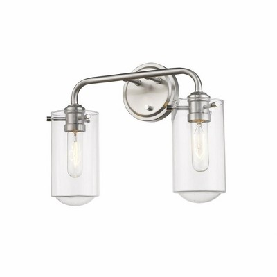 Z-Lite Delaney 2 - Light Wall Light in  Brushed Nickel