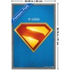Trends International DC Comics Superman (2025) - Logo Framed Wall Poster Prints - 3 of 4