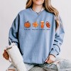 Simply Sage Market Women's Lightweight Garment Dyed Graphic Sweatshirt Fall Favorites - 2 of 4