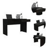 NicBex 43.3 Inch Computer Home Office Desk with 1 Drawer for Bedroom,Study Room,Office,Black - 4 of 4