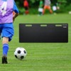 VEVOR Soccer Rebounder Board, 45"X18" Portable Soccer Wall with 2 Angles Rebound, Foldable HDPE Kickback Rebound Board, Soccer Training Equipment - 2 of 4