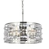 Elegant Lighting Kennedy 18.5 inch pendant in chrome - 3 of 4