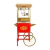 Hachikiko Vintage 16Oz Commercial Popcorn Machine with Cart,3-Switch Control, Steel Frame & Tempered Glass Doors - 2 of 4