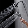Itopfox 2-in-1 High Pressure Shower Head with Handheld and Rainfall Spray, 59" Rotatable Stainless Steel Hose, Shower Trim Systems - 2 of 4