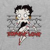 Men's Betty Boop Halloween Zombie Love Long Sleeve Shirt - 2 of 4